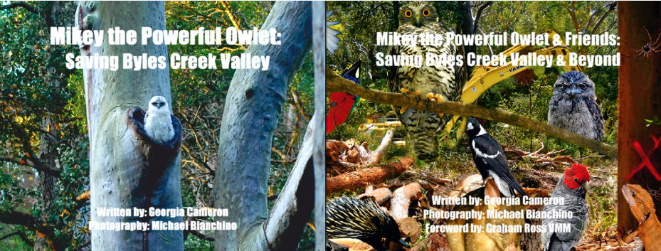 Digital copies - Mikey the Powerful Owlet books 1 & 2